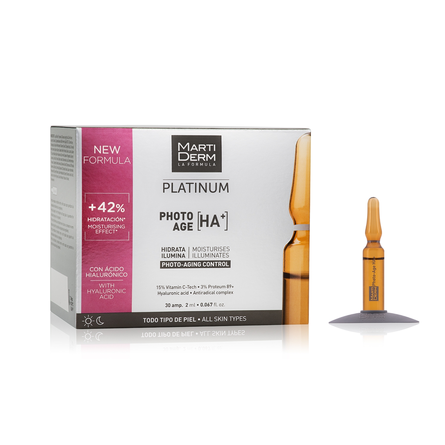 PhotoAge 30 ampoules MartiDerm the brand in cosmetic dermatology.